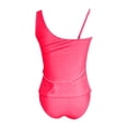 thumbnail image 5 of DHFJKG Tankini Swimsuits For Women 2 Piece Set Asymmetrical Design Slim Fit Top With High Waisted Briefs Bottom Trendy Beachwear, 5 of 5