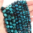 thumbnail image 5 of Natural Blue Tiger Eye Stone Beads Round Loose Beads for Jewelry Making DIY Bracelet Necklace Accessories, 5 of 10