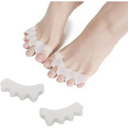 Toe Separators for Overlapping Toes MICPANG Correct Bunions and Restore Toes Gel Silicone Correctors and Strechers for Big Toes Straightener for Women and Men