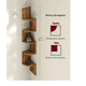 thumbnail image 3 of 5 Repisas Esquinera Flotantes Xtellar Moderna Minimalista Muebles, 3 of 3