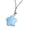 Blue, variant on Handmade Phone Charm Chain Camera Strap 90s Keychain Decoration for Cool Girls