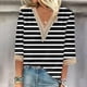 thumbnail image 1 of mfyjkho Tops Para Salir, Camiseta Estampada De Moda Para Mujer, Blusa Informal De Manga 3/4 Y Cuello Redondo Tops Para Hacer Ejercicio Para Mujer Xxxl, 1 of 5