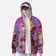 thumbnail image 2 of Balery Fruit Parfait Colorful Men's Women's UPF 50+ Sun Protection Lightweight Hoodie Performance Long Sleeve Shirt for Fishing Running-XX-Large, 2 of 7