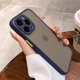 thumbnail image 3 of Luxury Matte Shockproof Case for iPhone 15 14 13 12 Mini 11 Pro X XS Max 7 8 Plus SE Clear Translucent Armor Soft Bumper Cover, 3 of 5