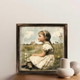 thumbnail image 6 of Girl in Field Cottage Core Wooden Sign Wall Plaque - Vintage Art Decoration, Wall Decoration - Ideal Gift For Home Decoration, Living Room, Bathroom, Bedroom, Garden, Dining, Bar, Cafe, Festival Pa, 6 of 7