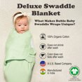 thumbnail image 2 of Baby Swaddle Blanket Wrap, 3-Pack Organic Newborn Swaddle Sack, Baby Swaddles 3-6 Months, Swaddles for Newborns, Baby Sleep Sack, Baby Swaddle Blanket Wrap, 2 of 6