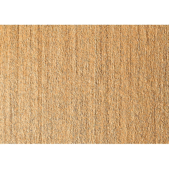 Ahgly Company Indoor Rectangle Solid Orange Modern Area Rugs, 4' x 6'