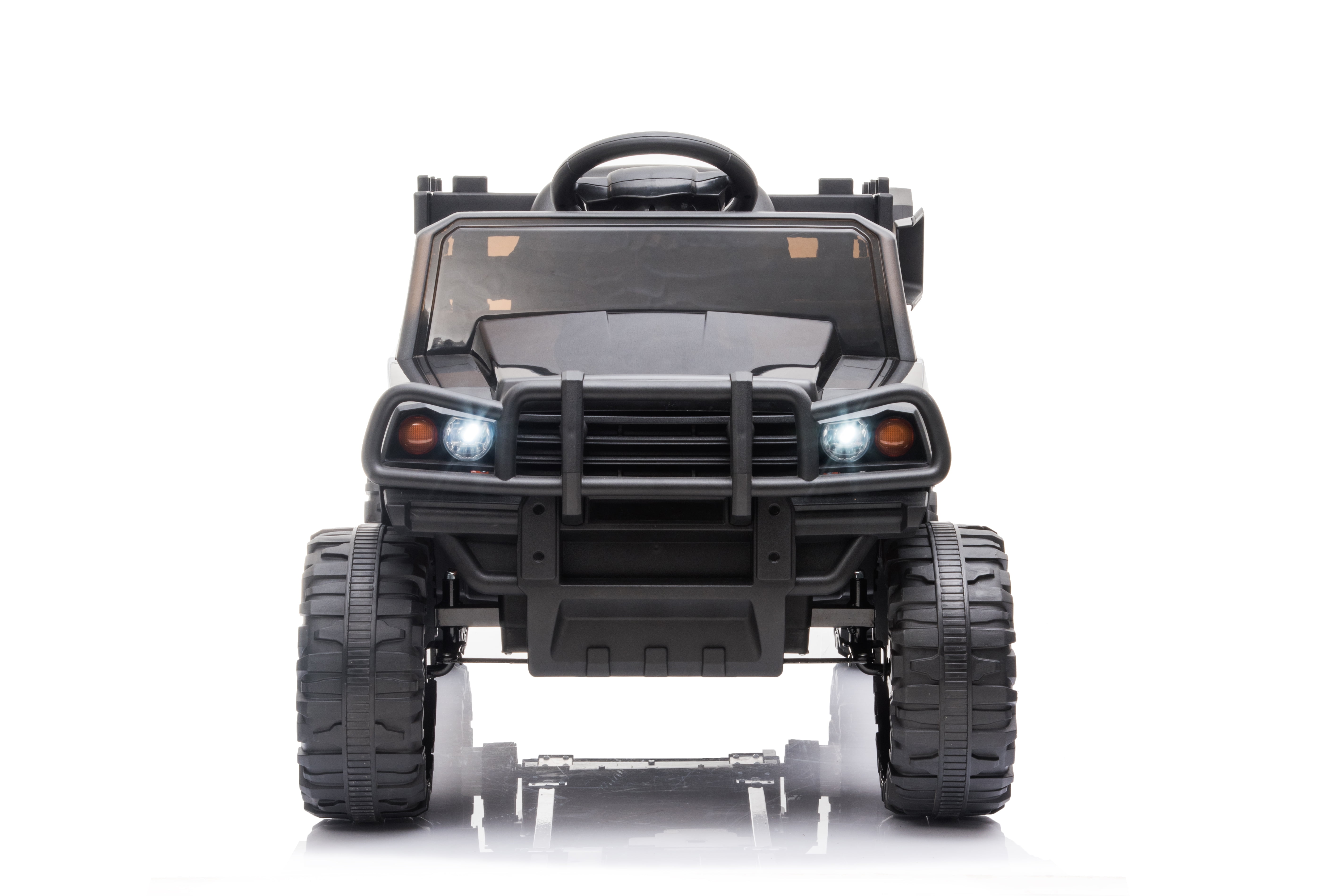 Details about   12V Electric Kids Police Ride On SUV Toy Car Remote Control LED & Music & Horn 