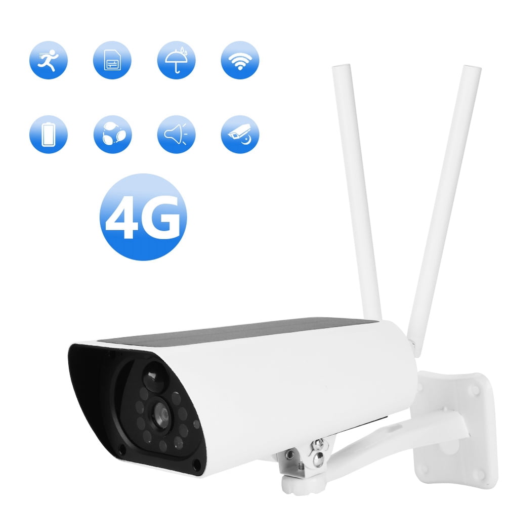 solar night vision security camera