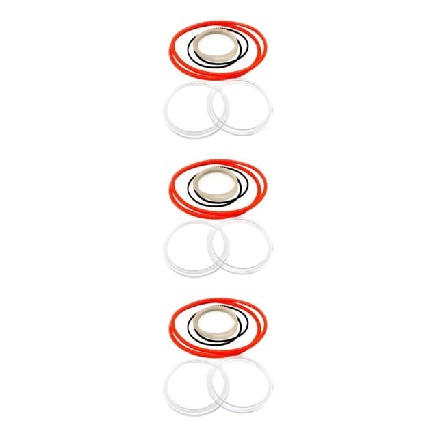 Inteprter 12x Rubber Chain Replacement Dentate Timing Jewelry Bels Tumbler Rotary Type1 NO1