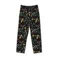 thumbnail image 6 of Uemuo Wasp and Florals Pattern Men's Wide Leg Palazzo Lounge Pants with Pockets Light Weight Loose Comfy Casual Pajama Pants-X-Large, 6 of 9