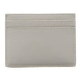 thumbnail image 4 of New Saint Laurent Grey Grain de Poudre Leather Credit Card Case 375946, 4 of 4