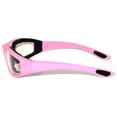 thumbnail image 6 of Motorcycle Sunglasses - Pink Frame / Clear Lens, 6 of 6