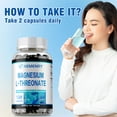 thumbnail image 4 of Magnesium L-Threonate - Enhances Memory and Attention, Improves Cognitive Abilities, and Promotes Brain Health - 120 Capsules, 4 of 6
