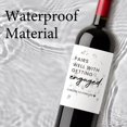 thumbnail image 4 of FBCCZEY Set de regalo para botella de vino de compromiso con etiquetas, 4 of 6