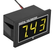 Greensen 1pc Digital 0.56 \"Affichage à LED Imperméable Haute Précision Voltmeter DC Voltmeter Panneau, Tension Meter, Digital LED Voltmeter