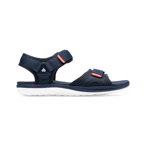 clarks sandals mens red