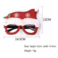 thumbnail image 2 of Honganda Decorative Glasses, Christmas Tree Shaped Eyewear Cosplay Tools, 2 of 4