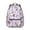 Purple-17, variant on "Floral Design Backpack with Sunflowers - Cute Wildflowers Print School Bookbag for Women, Durable Waterproof College Backpack with Padded Laptop Compartment, Spacious"