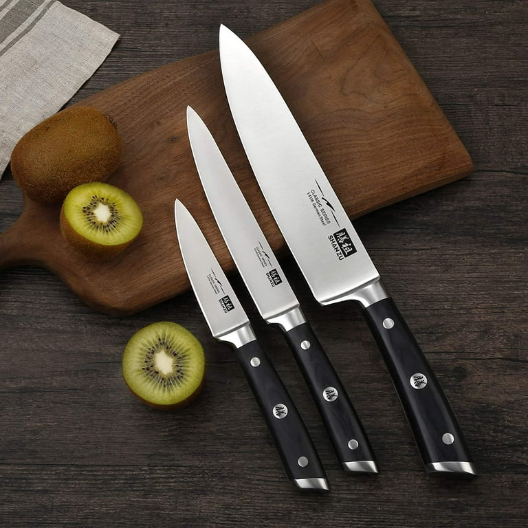 Kitchen Knife Set Chef Knife Sets 200Mm Kitchen Knife 153Mm Paring Knife  95Mm 