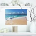 thumbnail image 1 of Large Blue Beach in Gili Island - Large Seashore Canvas Print, 1 of 3