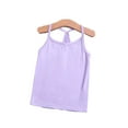 thumbnail image 2 of FLMEI 3-9 Years Girls Tanks Top Sleeveless Y Word Camisole Cami Undershirts Summer Cotton Fitted Underwear for Toddler Kids, 2 of 9