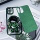 thumbnail image 4 of Funda 6D Bling Astronaut para iPhone 11, con baño líquido, brillantina flotante y arena movediza para mujer y niña, color verde (Astronauta fijo, sin soporte), 4 of 8