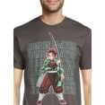 thumbnail image 6 of Demon Slayer Men's & Big Men's Graphic Tee Shirts, 2-Pack, S-3XL, 6 of 6