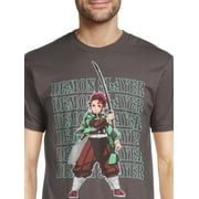 Demon Slayer Men's & Big Men's Graphic Tee Shirts, 2-Pack, S-3XL