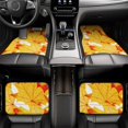 thumbnail image 7 of Zufioo Autumn Maple Leaves Print Car Floor Mats Four-piece Set, Car Interior Accessories - Corrosion-resistant, Non-Slip, Suitable for Cars, Trucks, Vans, 7 of 7