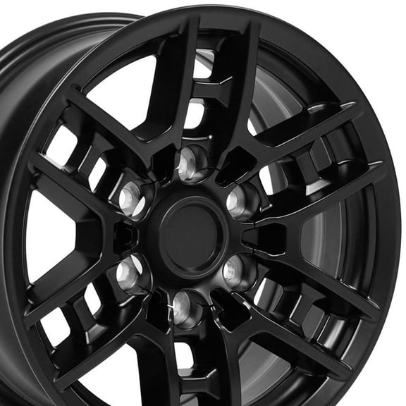 OE Wheels 16 inch Satin Black 75258 Rim Fits Specific Toyota 4Runner & Tacoma Trucks