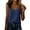 Navy, variant on Cilsoka Womens Scoop Neck Linen Tank Tops Button Down Sleeveless Shirts Vest Top