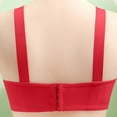 thumbnail image 6 of ALLLIST Wirefree Bras for Women Red Embroidery Bralette Breathable T Shirt Women's Lingerie Size S-3XL, 6 of 6