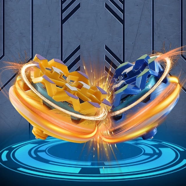 WIZUTIZ Medias de relleno para niños Medias de relleno para niños Juguetes giroscópicos Chispas de colisión Iluminadas Nuevos juguetes antiestrés Peonza para niños Adolescentes Multicolor 2x2 Pulgadas