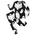 thumbnail image 4 of JCCXIN Child Girls Pajamas Halloween Sleepwear Long Sleeve Crew Neck Top And Pants 2 PC Sleep Set Ghost Graphic Soft Fall Winter Casual Daily Homewear Comfort Nightwear,Black,2-3 Years, 4 of 4