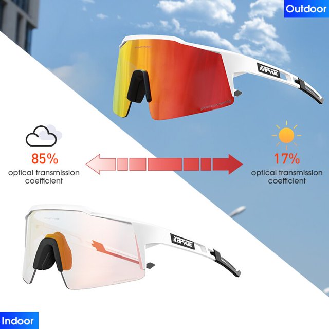 Gafas de sol fotocromáticas Unisex para ciclismo, lentes para bicicleta de montaña y carretera, UV400, para exteriores qiuyongming unisex