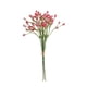 thumbnail image 1 of 3 piezas de flores artificiales para de bebé, ramo de flores falso, decoración de mesa de tallo largo para fiesta, decoración del hogar, boda , Rosa, 1 of 8