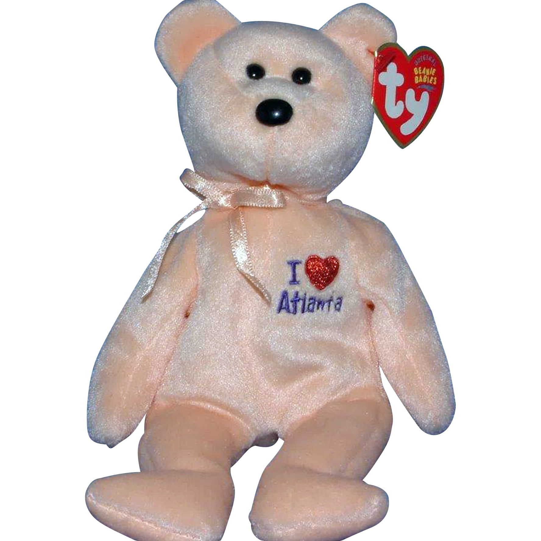 MWMT Ty Beanie Baby ~ CALIFORNIA POPPY State Flower Bear Exclusive 8.5 Inch 