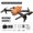 Orange, variant on Drone with 1080P Camera - Foldable Remote Control Quadcopter with Voice Gesture Control, 3D Flip, One Key Start, Emergency Stop, 2 Batteries, Easier to use, Toy for Kids Adult Beginners