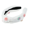 thumbnail image 5 of Unique Bargains 1 Pc Vintage Floral Headbands for Women White, 5 of 6