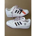 thumbnail image 1 of Ad-id-as Originals Forum Low CL White Multi Color IG5512 Men's Size 11 New, 1 of 6