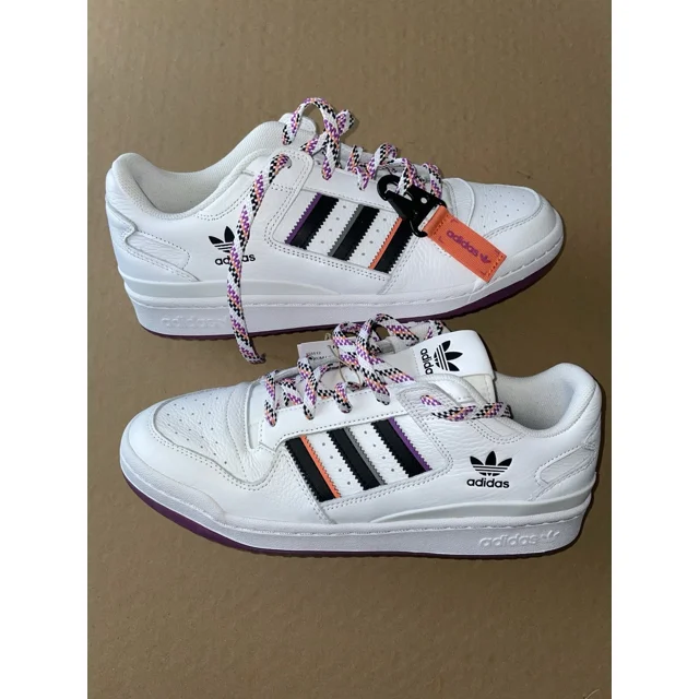 Ad-id-as Originals Forum Low CL White Multi Color IG5512 Men's Size 11 New