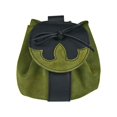thumbnail image 2 of Riñonera medieval, riñonera renacentista, riñonera portátil con cordón, riñonera pequeña, monedero para accesorios de fotografía, accesorios de Verde Fernando bolsa de cinturón, 2 of 8