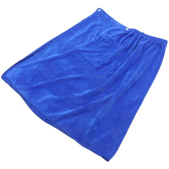 ETEREAUTY Fleece Wearable Bathrobe Towel Wrap for Quick and Comfortable Drying at Home