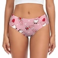 thumbnail image 1 of Fotbe Gnome With Heart Calzones Estampados para Mujer – Ropa Interior de Algodón, Cómoda, Suave y Elástica-X-Small, 1 of 6