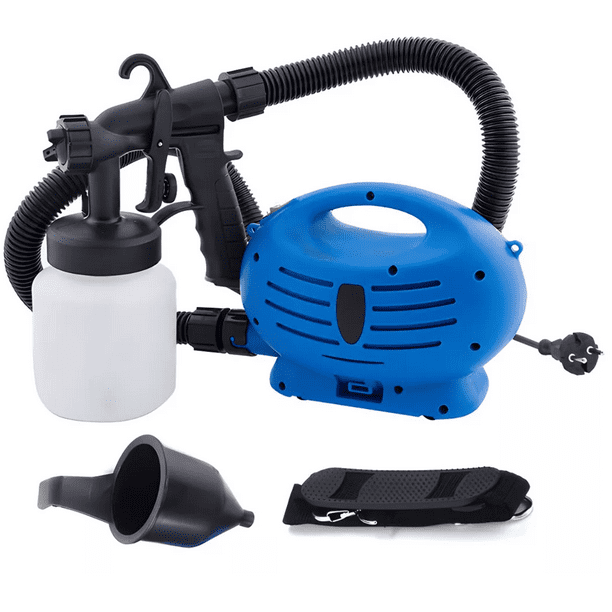 Compresora Pistola Para Pintar BLOOSOM Zoom Easy Paint 650 W 32000 rpm 800 mL Azul/Negro