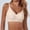 Beige, variant on Womens Bras Wireless Seamless Push Up Bra No Underwire Supportive Deep V Bralette Everyday T-Shirt Bra Beige L