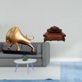 thumbnail image 2 of Escultura Abstracta De Buey, Sofá, Silla, Miniatura, Decoración De Mesa, Figura De Ganado, Escritorio Para El Hogar, Sala De Estar, Dormitorio, Entrada, Micromueble, Modelo De Regalo, 2 of 8