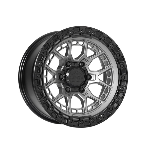 Lock Off-Road Commando Matte Grey with Matte Black Ring 10-20