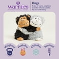 thumbnail image 2 of warmies Hugs Duo 9" Monkey Stuffed Animal, Microwavable Heated Plushies and Weighted Soft Plush Toys, 2 of 6